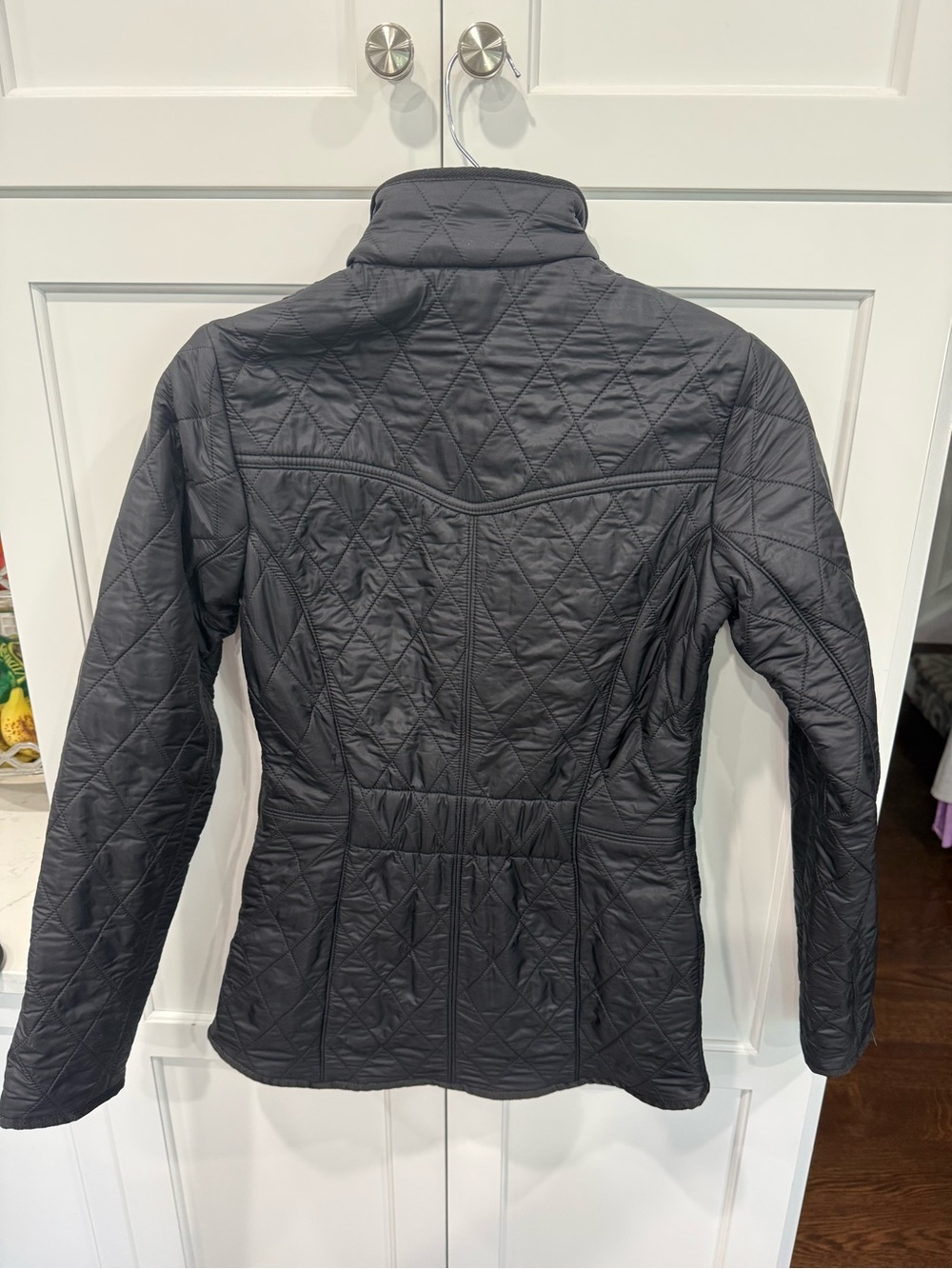 BARBOUR New Size 6 Cavalry Diamond Quilted Jacket $295 MSRP - Picture 2 of 4